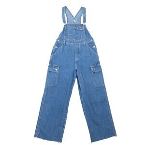 Vintage 90s Xhilaration Blue Denim Jean Overalls Medium Wash M